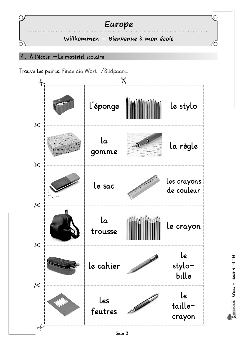 À l'école / Grundschule IV