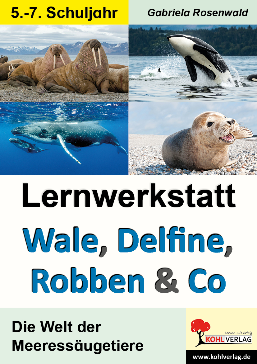 Lernwerkstatt Wale, Delfine, Robben und Co.