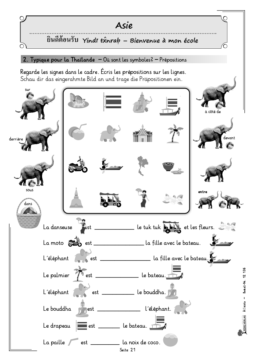 À l'école / Grundschule IV