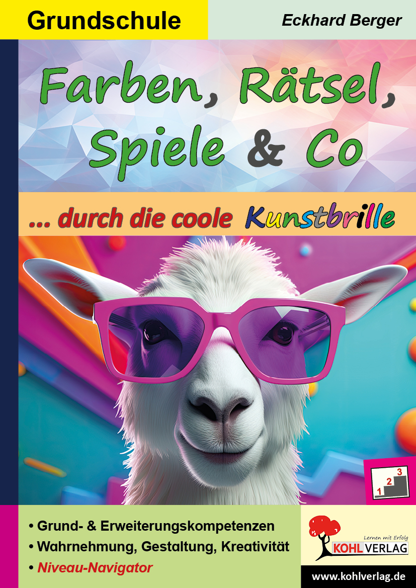 Farben, Rätsel, Spiele und Co  ... durch die coole Kunstbrille