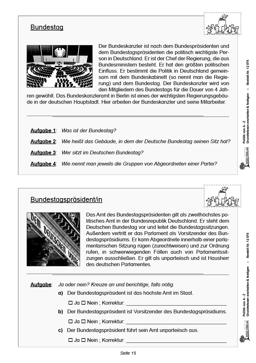 Politik von A bis Z  / Band 1