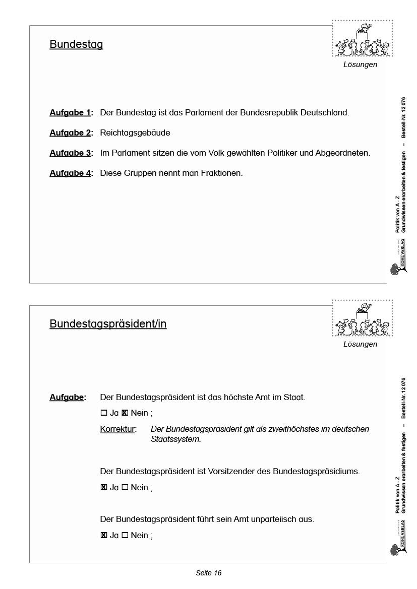 Politik von A bis Z  / Band 1