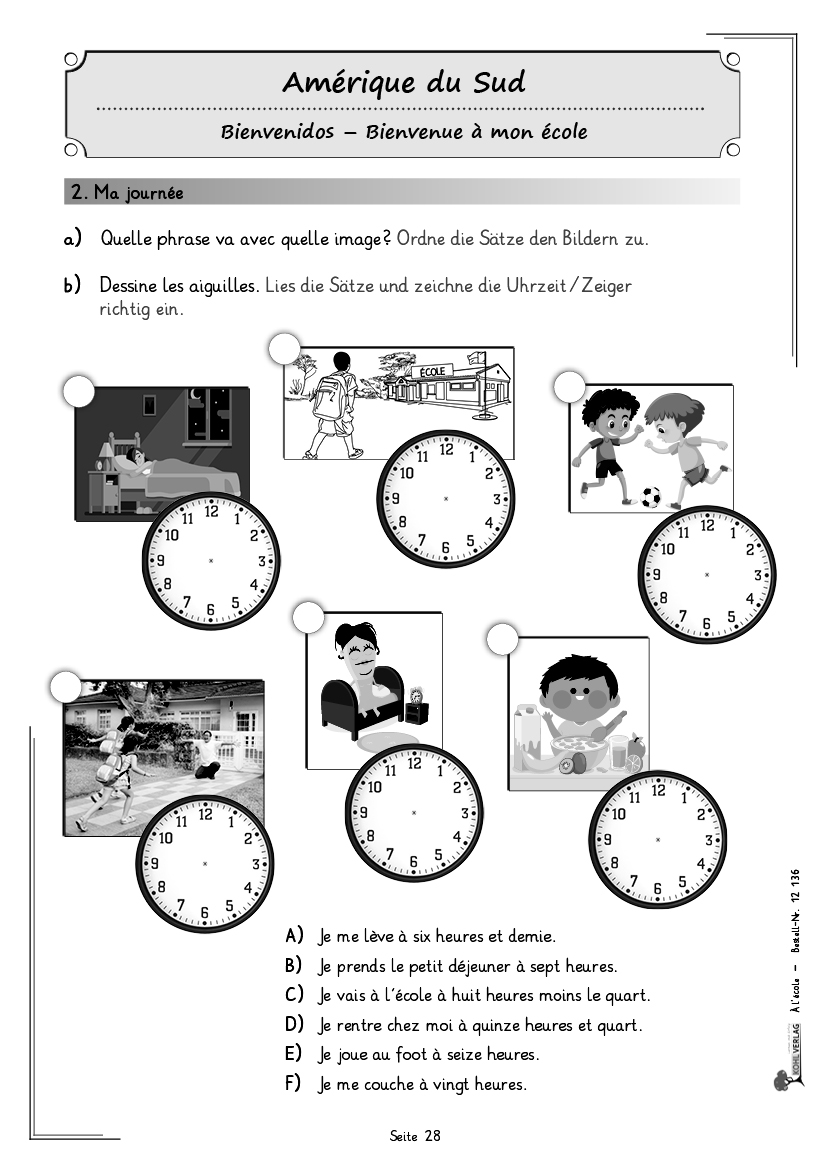 À l'école / Grundschule IV