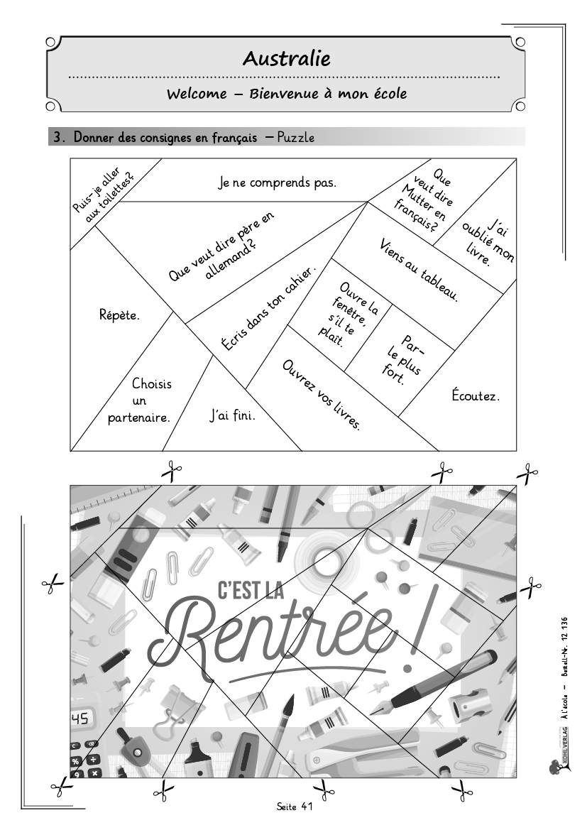 À l'école / Grundschule IV