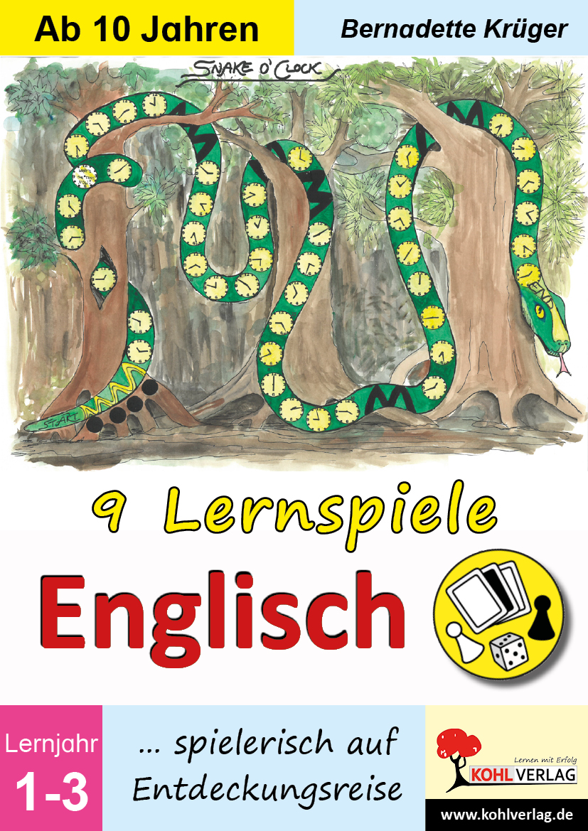 Neun Lernspiele Englisch